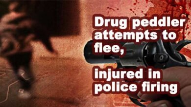 Assam: Drug peddler attempts to flee, injured in police firing