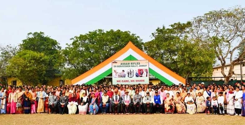 Assam Rifles organises ex-servicemen rally at Jorhat