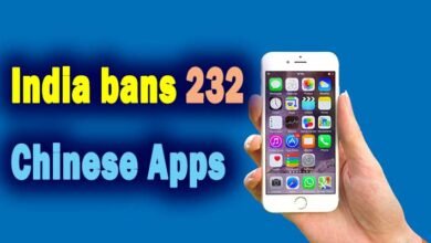 India ban 232 Chinese Apps