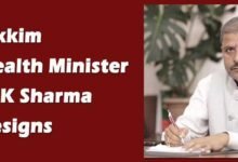 Sikkim: Health Minister Mani Kumar Sharma Resigns