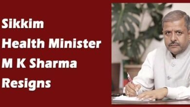 Sikkim: Health Minister Mani Kumar Sharma Resigns