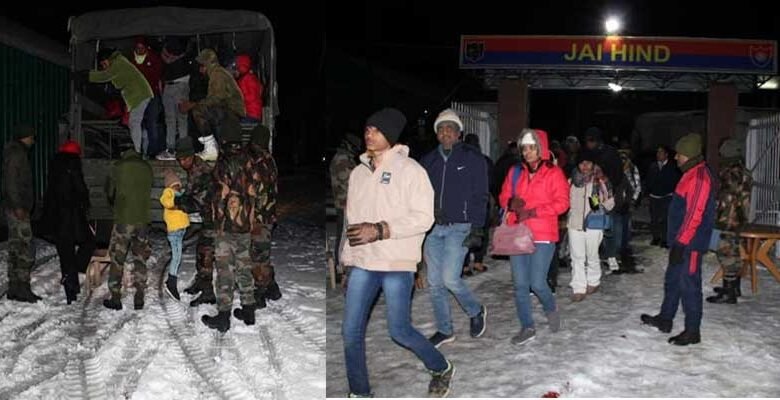 Sikkim: Army rescues 370 tourists stranded due to heavy snowfall