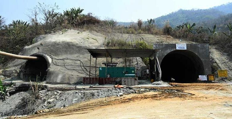 Nagaland- Dimapur - Kohima new railway line project is making steady progress
