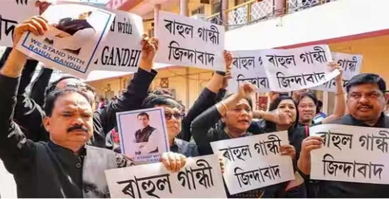 Ruckus In Assam Assembly Over Rahul Gandhi's Disqualification from Lok Sabha