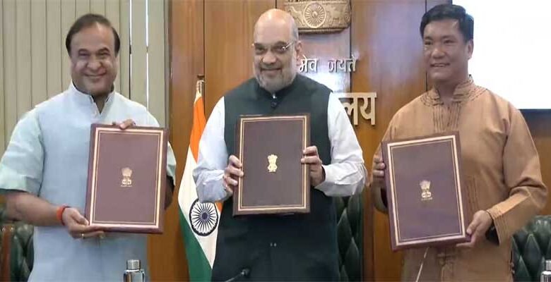 Assam and Arunachal Pradesh Sign Agreement To Settle Border Dispute