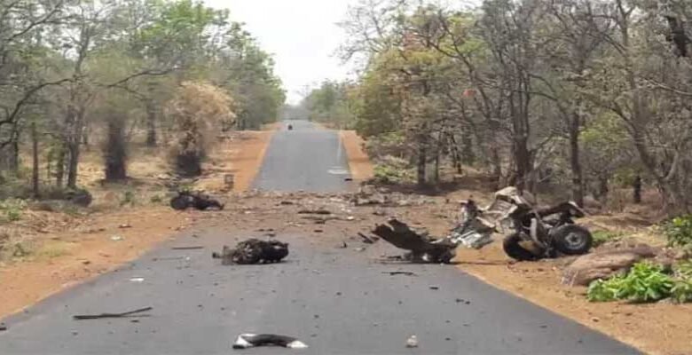 10 Cops killed in Maoist attack in Chhattisgarh's Dantewada