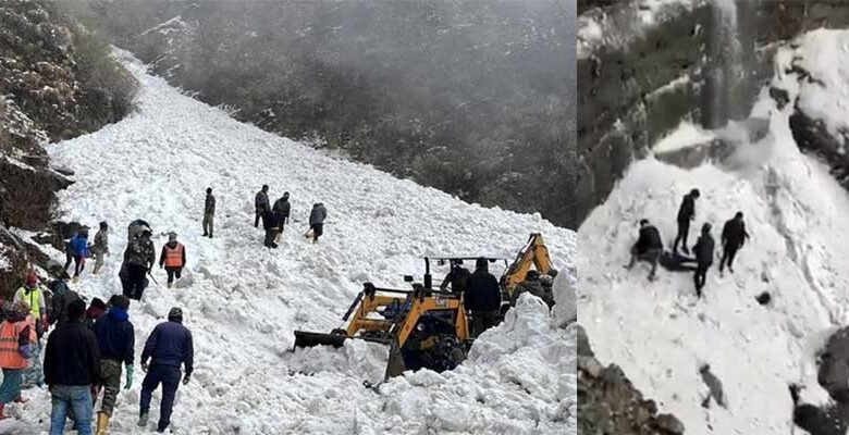 Sikkim: Major avalanche hits Nathula, 6 tourists dead, several missing- official