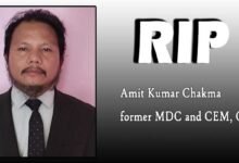 Mizoram: Amit Kumar Chakma, former CEM, loses his life to attack by miscreants at Lokkisury village