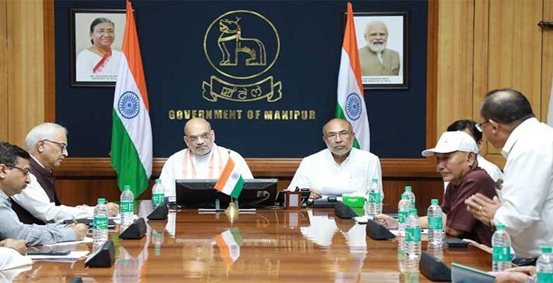 Union Home Minister Amit Shah visits Violence hit Manipur