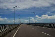 Assam Youth jumps into Brahmaputra from Bogibeel Bridge