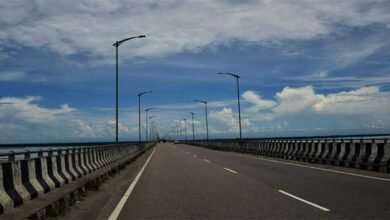 Assam Youth jumps into Brahmaputra from Bogibeel Bridge