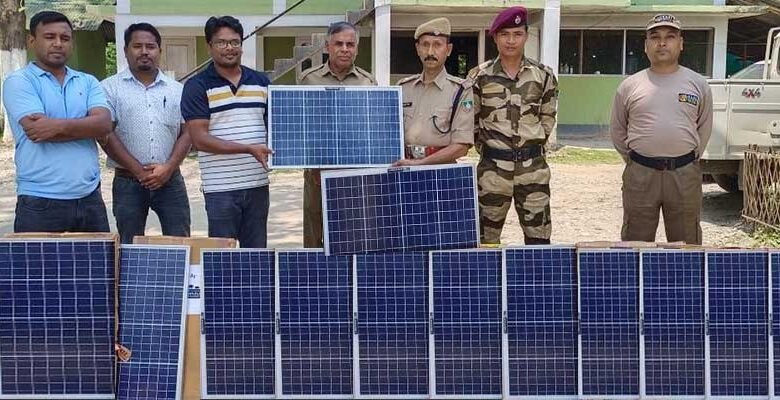 Assam: Aaranyak gifts 10 solar lighting systems for anti-poaching camps under KTR