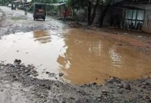 Meghalaya: Poor conditions of AMPT Road in West Garo Hills pose threat to commuters﻿