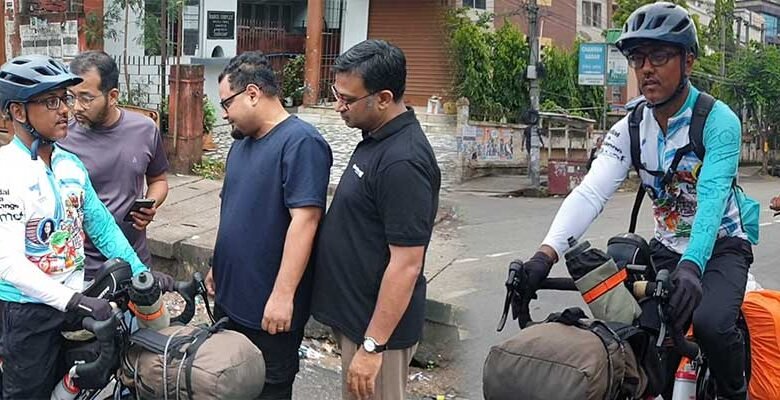 Assam: Cyclist Arshel Akhter starts Solo Cycle Tour to Promote Road Safety, Sustainable Transportation, and Climate Change Mitigation