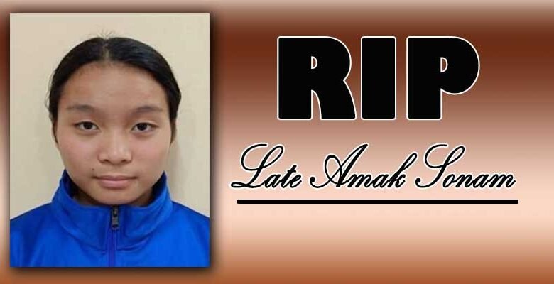 Arunachal Pradesh Boxer Amak Sonam Passes Away