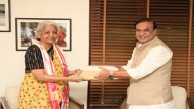 Assam CM calls on Union Finance Minister