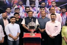 Assam CM visits office of Badminton Association of India