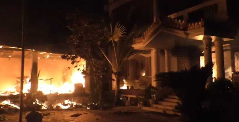 Manipur violence: Mob sets Union minister RK Ranjan Singh’s house on fire