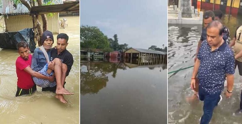 Assam Floods: 1.2 lakh people, 20 district Affected, Nalbari situation worson