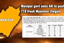 Manipur govt asks Assam Rifles to push back 718 fresh Myanmar illegals