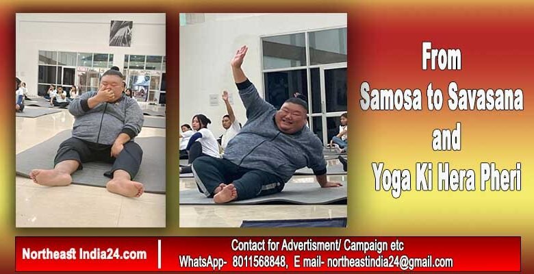 Viral News: ‘ From Samosa to Savasana ’ and ‘ Yoga Ki Hera Pheri ‘ Viral tweet of Temjen Imna Along