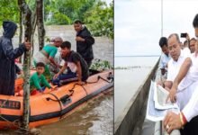 Assam Flood Situation Worsens Again, Pijush Hazarika visits flood-hit Dhemaji