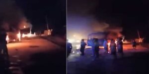 Manipur Fresh Violence: Mob torches houses in Moreh, buses used by security forces