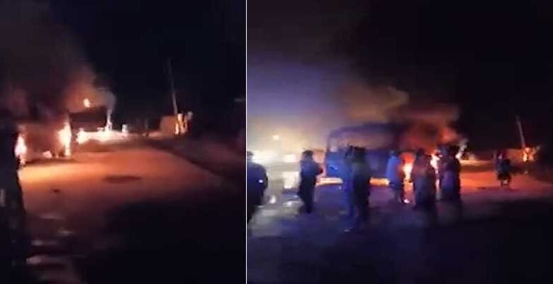 Manipur Fresh Violence: Mob torches houses in Moreh, buses used by security forces