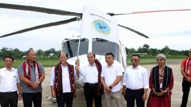 Nagaland: Neiphiu Rio flags Off helicopter services from Dimapur
