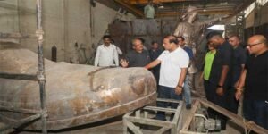 Assam CM oversees construction of statue of Lachit Barphukan at Ghaziabad