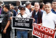 Mizoram: ZORO hold rally against ongoing violence in Manipur