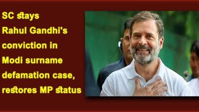 Supreme Court stays Rahul Gandhi's conviction in Modi surname defamation case, restores MP status