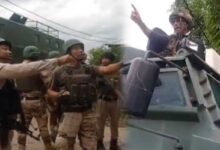 Manipur: Assam Rifles and Manipur Police caught in heated altercation in Bishnupur Dist