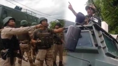 Manipur: Assam Rifles and Manipur Police caught in heated altercation in Bishnupur Dist
