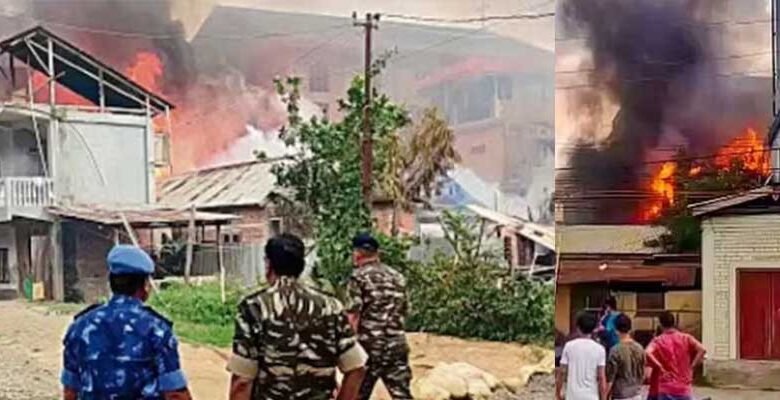 Manipur Violence : Three dead in fresh violence in Bishnupur