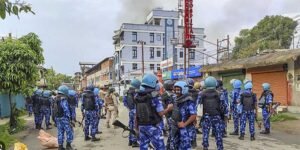 Manipur: 17 injured in clash in Bishnupur, Curfew imposed