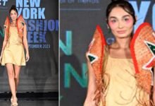 Guwahati INIFD students showcased their design at New York Fashion Week, making Assam Proud