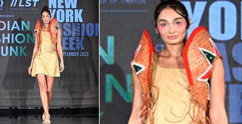 Guwahati INIFD students showcased their design at New York Fashion Week, making Assam Proud