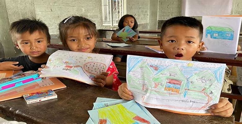 Manipur: Introducing Kids Garden School, RWUS Initiative for Displaced Children