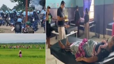 Manipur: ‘Protest March’ held defying curfew, 30 injured as police fire teargas shells