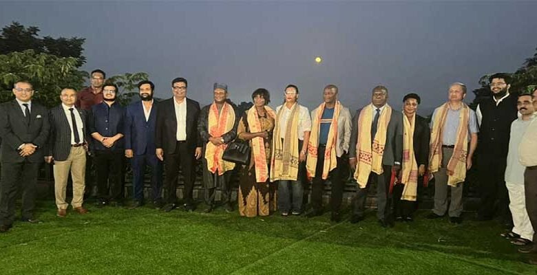 Delegation of Five African and Asian countries visit Mayfair Springvalley Resort. Proud to welcome the guests: Ratan Sharma