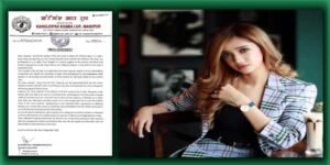 Manipur actor Soma Laishram banned for 3 years for participating in beauty pageant in Delhi