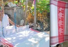 Assam: Elephants motifs in gamocha reflect community’s inclination to coexist