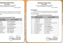 Mizoram Assembly Polls 2023: BJP release names of 21 Candidates