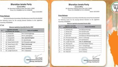Mizoram Assembly Polls 2023: BJP release names of 21 Candidates