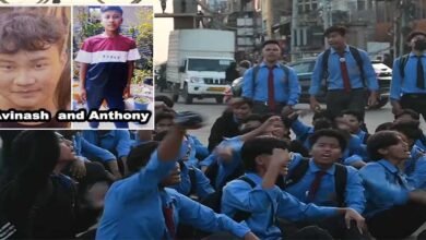 Manipur: Students stage protest in Imphal demanding rescue of two missing boys