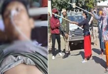 Manipur: Injured Myanmar national brought to Imphal for treatment dies; locals protest