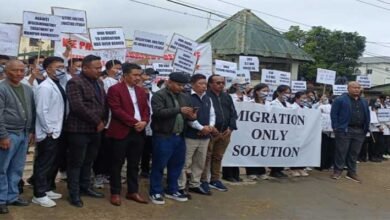 Manipur: MBBS students stage protest after debarred from appearing first year exam