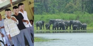 Assam: Students enact play to sensitise HEC-hit villagers for coexistence with elephants