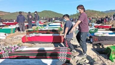 Manipur Violence : Bodies of 87 Kuki Zo victims buried in Churachandpur